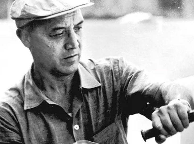 Porträt von Isamu Nuguchi