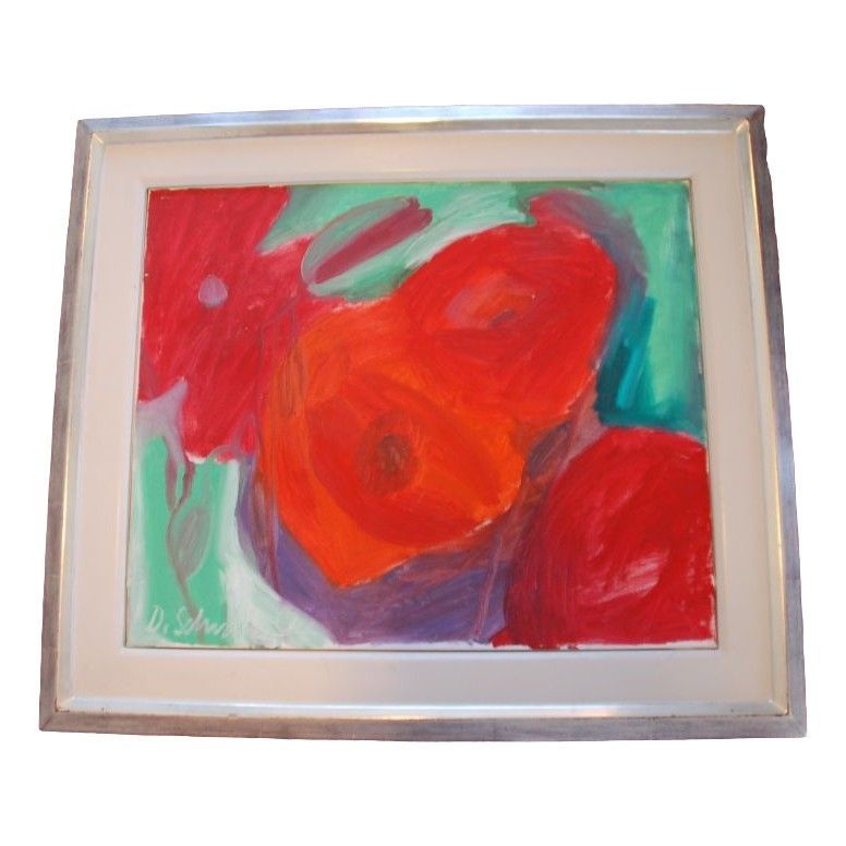 Bild Mohndynamik,1994, 50x60cm