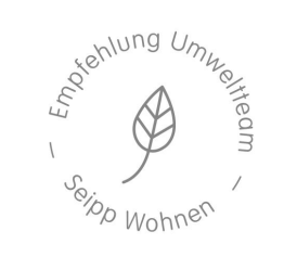 Stempel Empfehlung des Seipp Umweltteams Stempel Empfehlung des Seipp Umweltteams